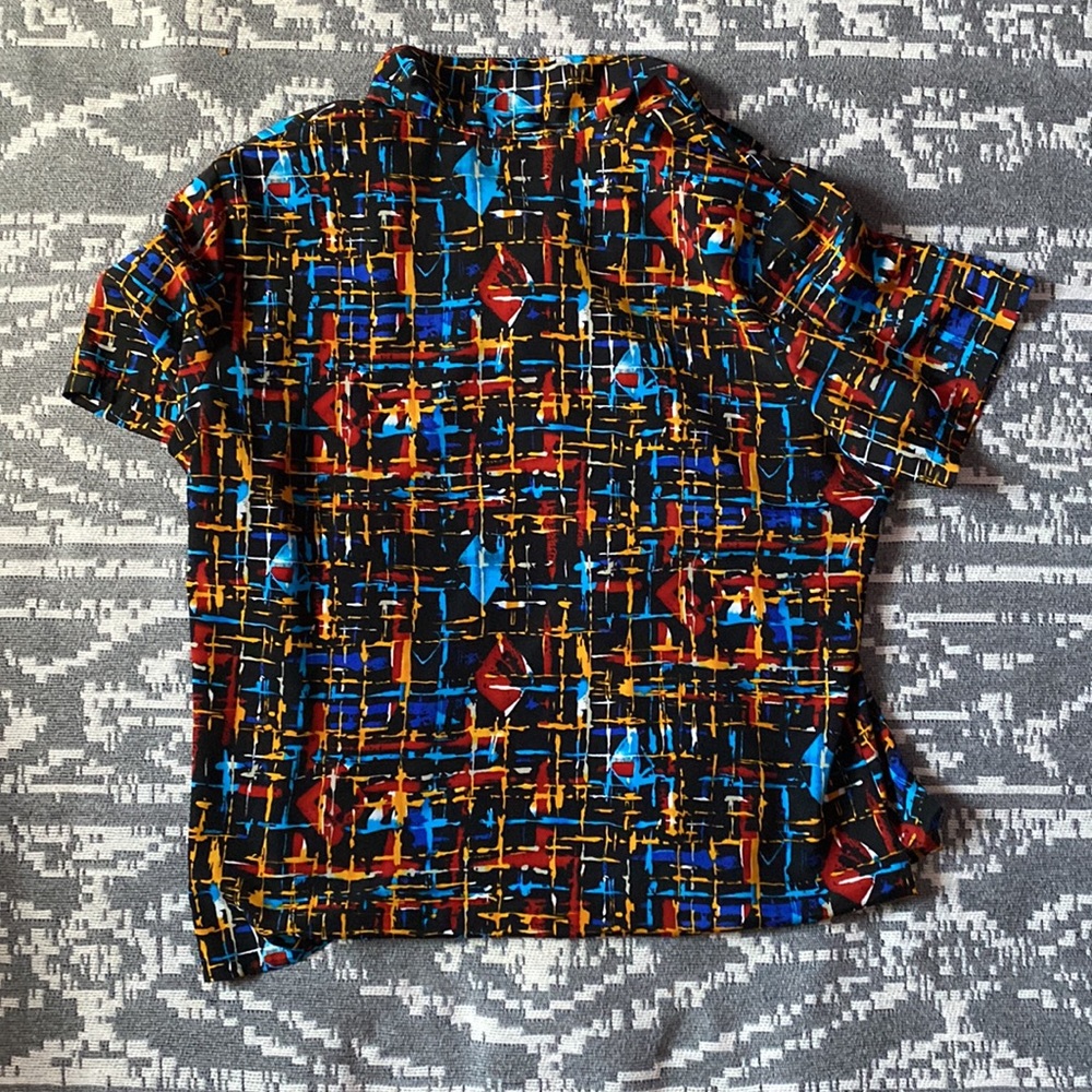 Multicolor button up - Picture 4 of 5
